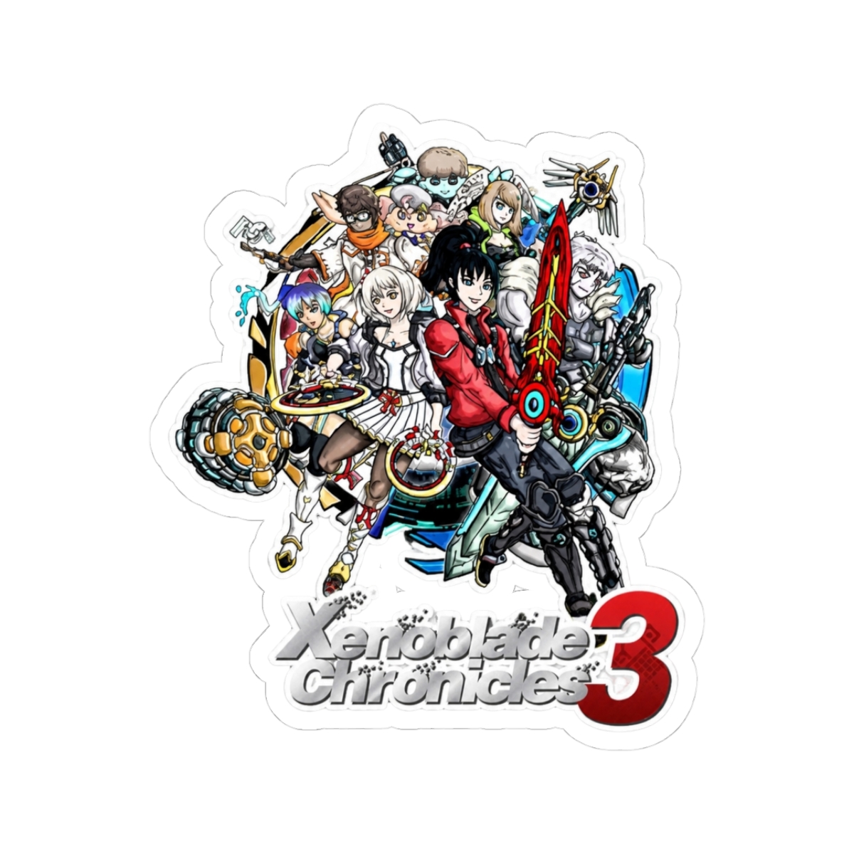 Xenoblade Chronicles 3 Heroes Sticker