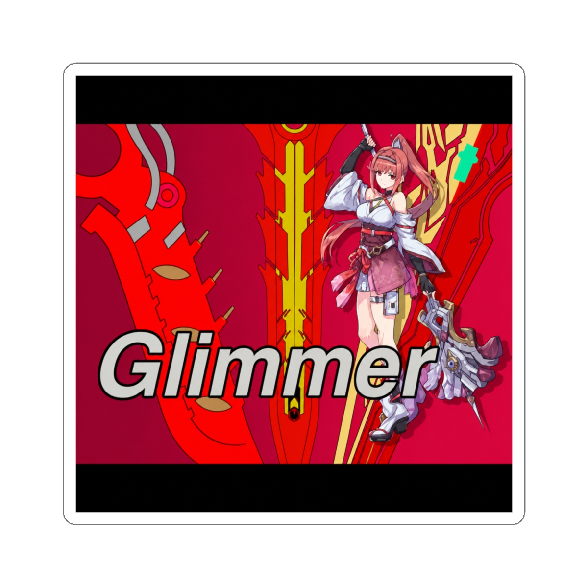 Glimmer (Xenoblade Chronicles 3: Future Redeemed) Sticker - alternate angle 1, merchandise