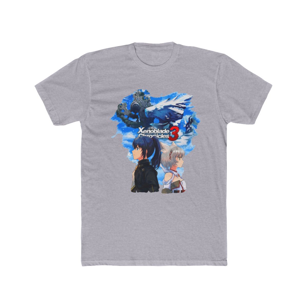 PAJOMLAG Xenoblade Chronicles 3 Merch Tee T Shirt Spring Summer Men/Women Street Clothes Shirt Streetwear Kawaii Tshirt, Hl09082, XX-Large