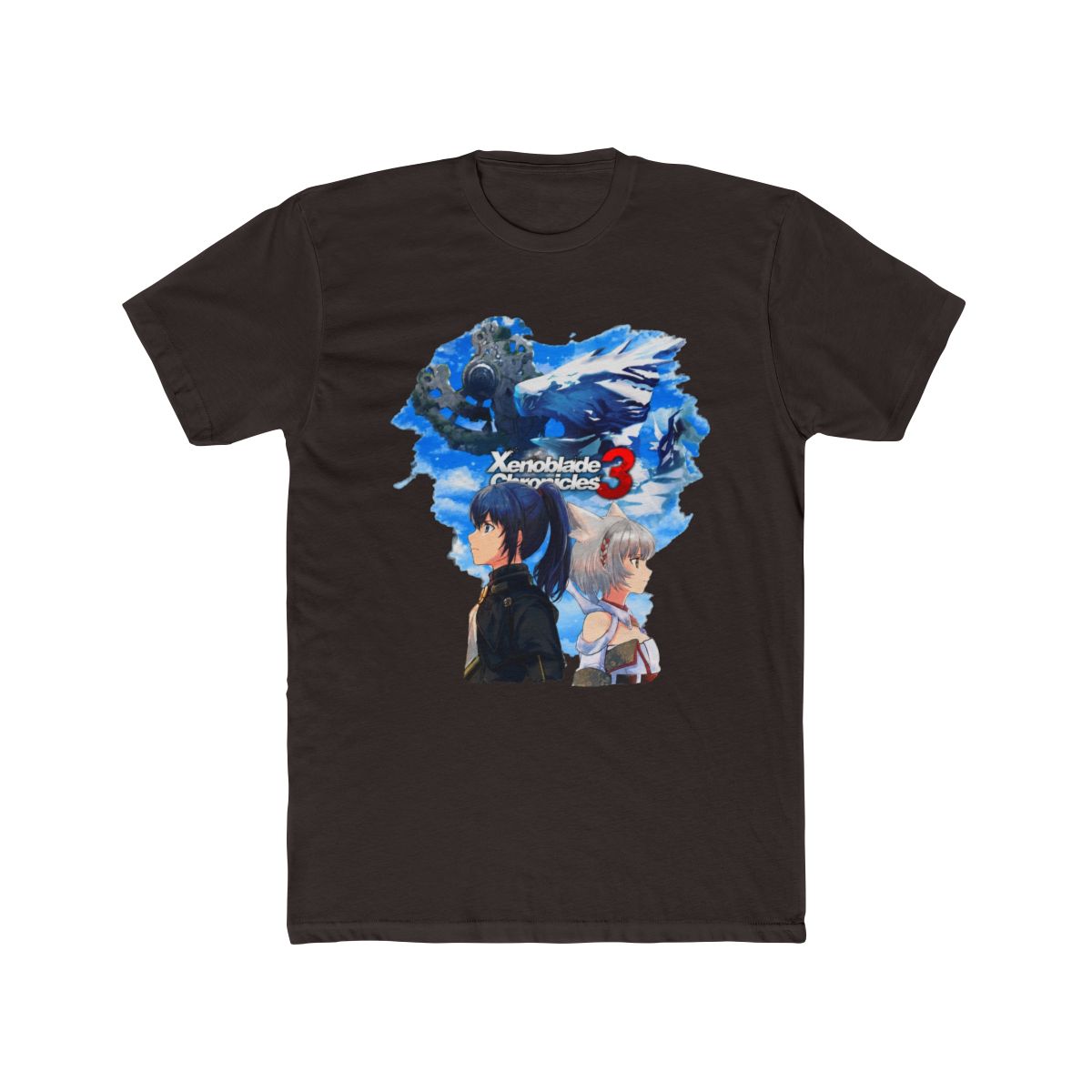 PAJOMLAG Xenoblade Chronicles 3 Merch Tee T Shirt Spring Summer Men/Women Street Clothes Shirt Streetwear Kawaii Tshirt, Hl09082, XX-Large - alternate angle 2, merchandise