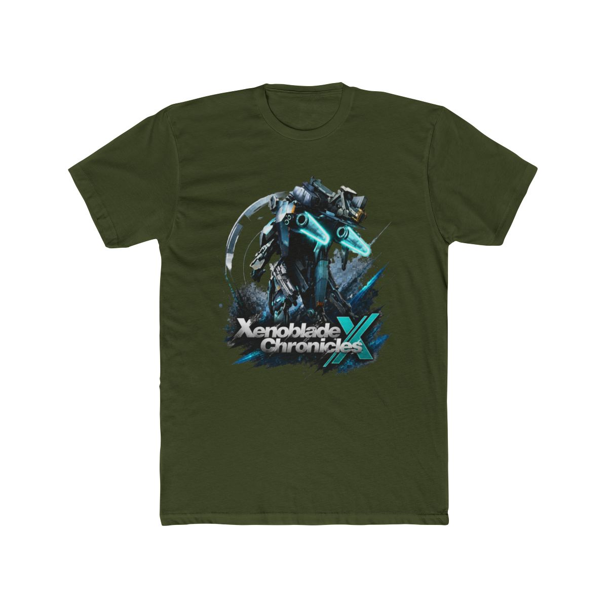 Xenoblade Chronicles Relaxed Fit Mineral Wash T-Shirts - alternate angle 4, merchandise